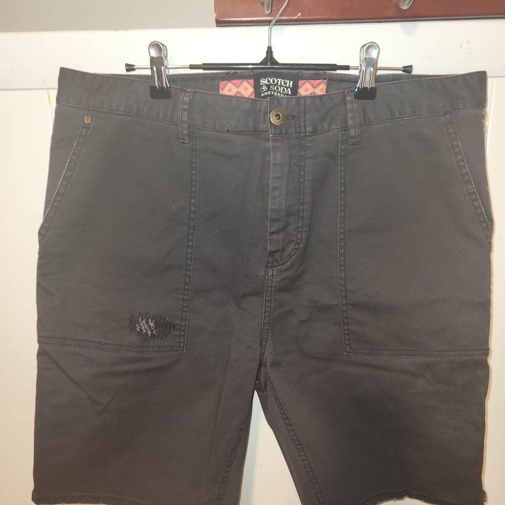 Scotch & Soda Men's Black Shorts